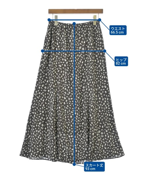 JOURNAL STANDARD（ジャーナルスタンダード）ロング・マキシ丈スカート 茶 サイズ:38(M位) レディース/2200688833107