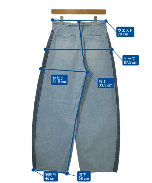 JOURNAL STANDARD（ジャーナルスタンダード）デニムパンツ 青 サイズ:38(M位) レディース/2200690232097