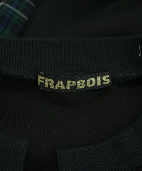 FRAPBOIS（フラボア）スウェット 黒 サイズ:1(S位) レディース/2200624308119