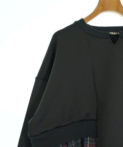 FRAPBOIS（フラボア）スウェット 黒 サイズ:1(S位) レディース/2200624308119