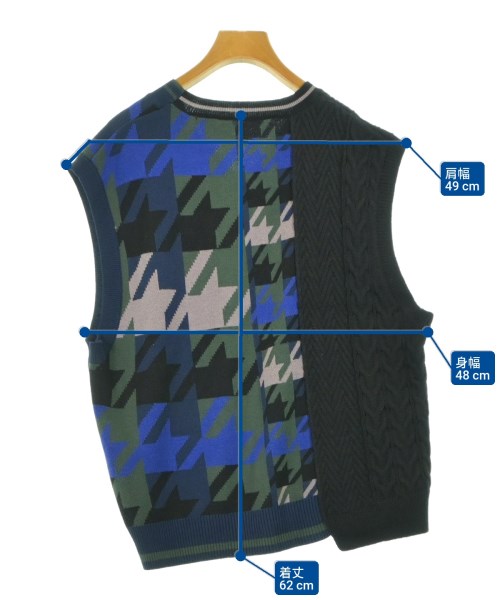 FRAPBOIS（フラボア）ベスト/ノースリーブ 黒 サイズ:1(S位) レディース/2200626542030