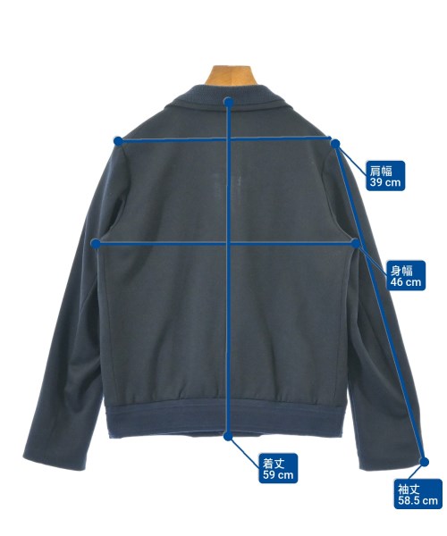 FRAPBOIS（フラボア）カジュアルジャケット 紺 サイズ:1(S位) レディース/2200626653033