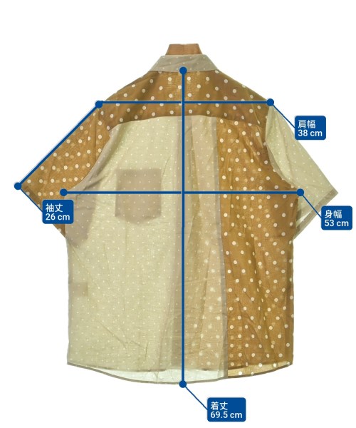 FRAPBOIS（フラボア）カジュアルシャツ ベージュ サイズ:1(S位) レディース/2200611405180