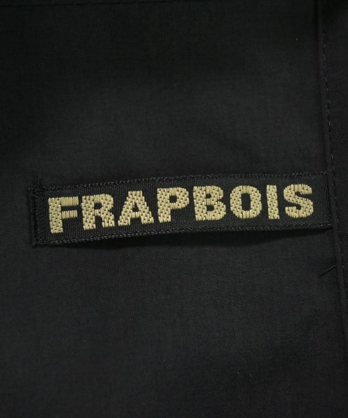 FRAPBOIS（フラボア）カジュアルシャツ 黒 サイズ:1(S位) レディース/2200611405210