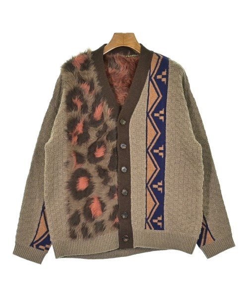 FRAPBOIS(フラボア)カーディガン 茶 サイズ:1(S位)/2200669480047