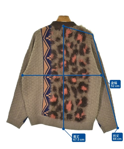 FRAPBOIS（フラボア）カーディガン 茶 サイズ:1(S位) レディース/2200669480047