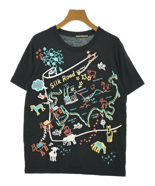 FRAPBOIS(フラボア)Tシャツ・カットソー 黒 サイズ:1(S位)/2200678465059
