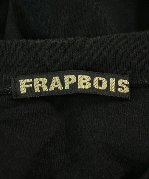 FRAPBOIS（フラボア）Tシャツ・カットソー 黒 サイズ:1(S位) レディース/2200678465059