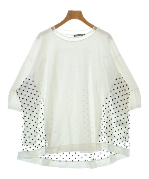FRAPBOIS(フラボア)Tシャツ・カットソー 白 サイズ:1(S位)/2200655331025