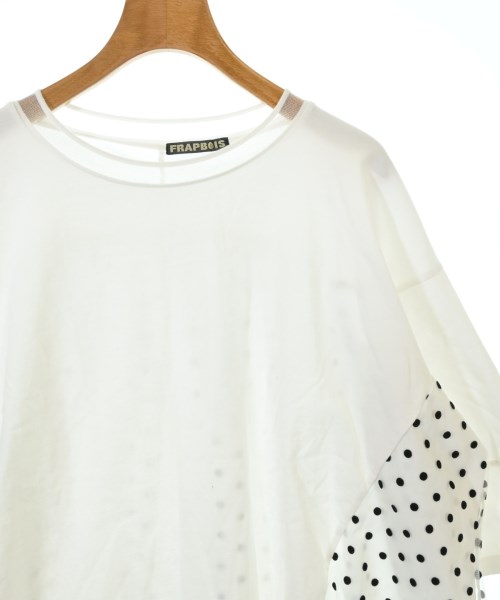 FRAPBOIS（フラボア）Tシャツ・カットソー 白 サイズ:1(S位) レディース/2200655331025