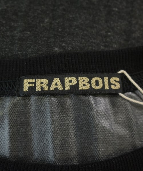 FRAPBOIS（フラボア）スウェット 黒 サイズ:1(S位) レディース/2200710105097