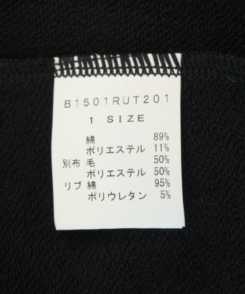 FRAPBOIS（フラボア）スウェット 黒 サイズ:1(S位) レディース/2200710105097