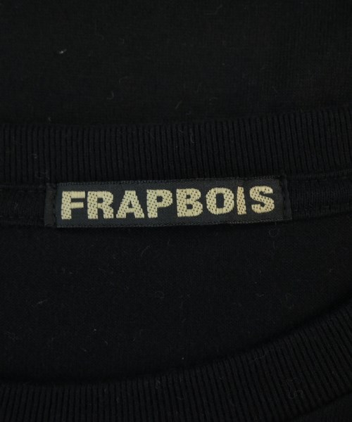 FRAPBOIS（フラボア）Tシャツ・カットソー 黒 サイズ:1(S位) レディース/2200710105103