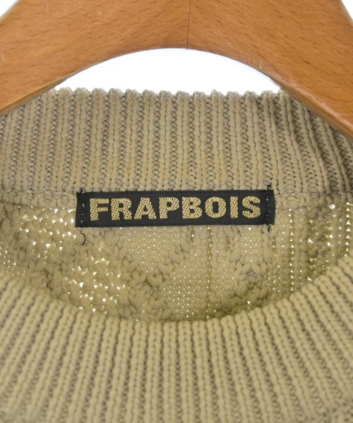FRAPBOIS（フラボア）ニット・セーター ベージュ サイズ:1(S位) レディース/2200633603021