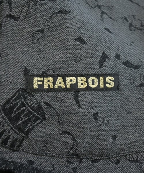 FRAPBOIS（フラボア）カジュアルシャツ 黒 サイズ:1(S位) レディース/2200633603069