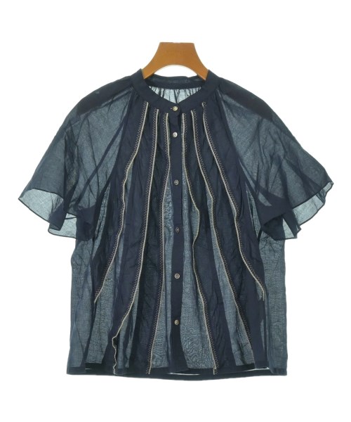 FRAPBOIS(フラボア)カジュアルシャツ 紺 サイズ:F/2200637734059