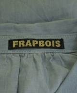 FRAPBOIS（フラボア）カジュアルシャツ 青 サイズ:1(S位) レディース/2200702431098