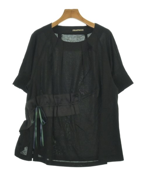 FRAPBOIS(フラボア)Tシャツ・カットソー 黒 サイズ:1(S位)/2200702101106