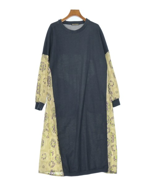 FRAPBOIS(フラボア)ワンピース 紺 サイズ:1(S位)/2200669118025