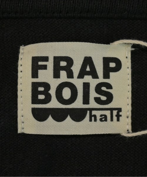 FRAPBOIS（フラボア）Tシャツ・カットソー 黒 サイズ:1(S位) レディース/2200714295053