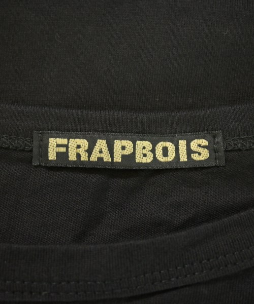 FRAPBOIS（フラボア）Tシャツ・カットソー 黒 サイズ:1(S位) レディース/2200723247036