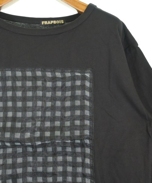 FRAPBOIS（フラボア）Tシャツ・カットソー 黒 サイズ:1(S位) レディース/2200723247036