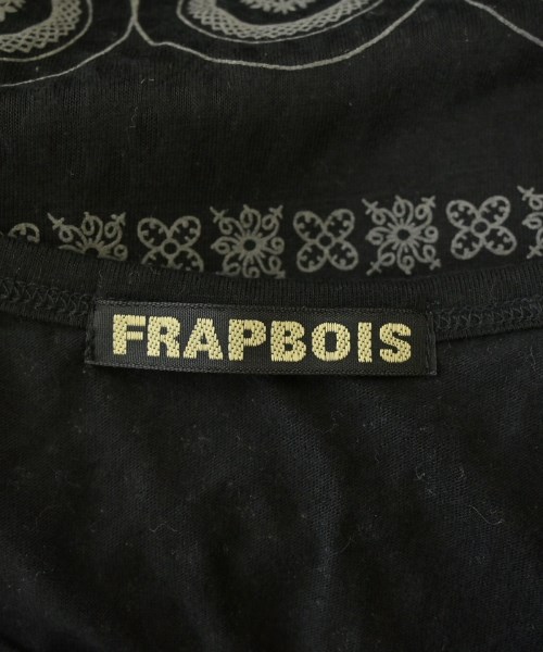 FRAPBOIS（フラボア）Tシャツ・カットソー 黒 サイズ:1(S位) レディース/2200728955042