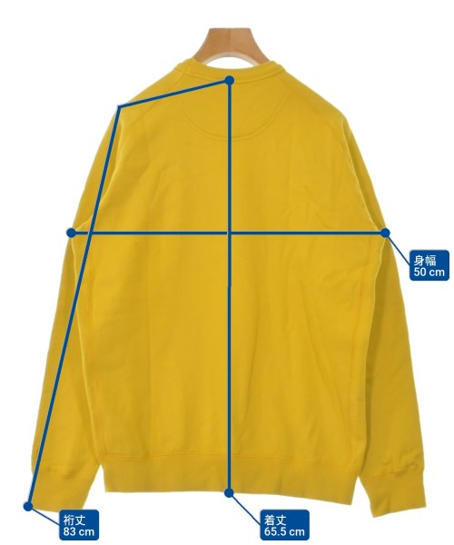 HOLLYWOOD RANCH MARKET（ハリウッドランチマーケット）スウェット 黄 サイズ:S レディース/2200624040033