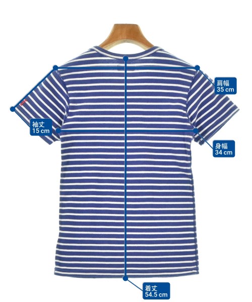 HOLLYWOOD RANCH MARKET（ハリウッドランチマーケット）Tシャツ・カットソー 青 サイズ:0(XS位) レディース/2200690046045