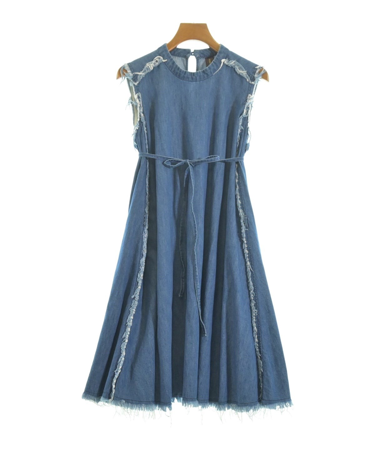 MIHARA YASUHIRO（ミハラヤスヒロ）ワンピース 青 サイズ:F レディース