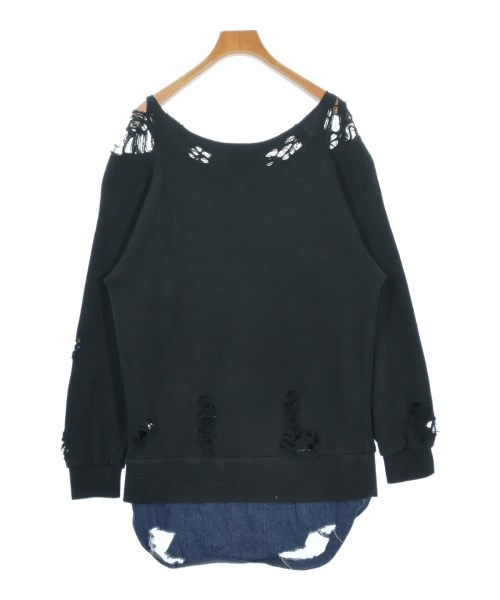 MIHARA YASUHIRO（ミハラヤスヒロ）スウェット 黒 サイズ:38(M位) レディース/2200612351042