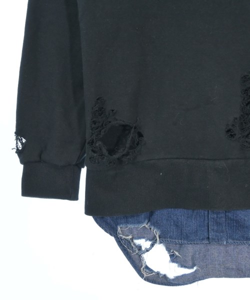 MIHARA YASUHIRO（ミハラヤスヒロ）スウェット 黒 サイズ:38(M位) レディース/2200612351042