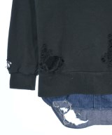 MIHARA YASUHIRO（ミハラヤスヒロ）スウェット 黒 サイズ:38(M位) レディース/2200612351042