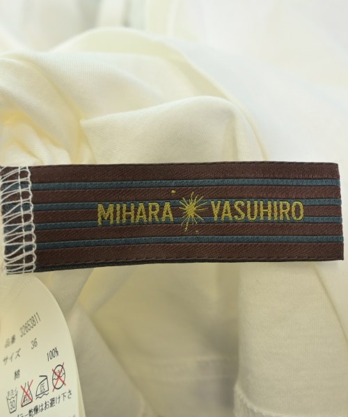 MIHARA YASUHIRO（ミハラヤスヒロ）Tシャツ・カットソー 白 サイズ:36(S位) レディース/2200631953036