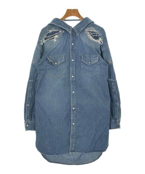 MIHARA YASUHIRO(ミハラヤスヒロ)カジュアルシャツ 青 サイズ:36(S位)/2200680402035