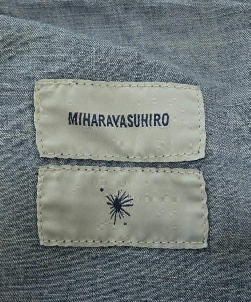 MIHARA YASUHIRO（ミハラヤスヒロ）カジュアルシャツ 青 サイズ:36(S位) レディース/2200680402035