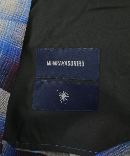 MIHARA YASUHIRO（ミハラヤスヒロ）クロップドパンツ 青 サイズ:50(XL位) メンズ/2200693758433