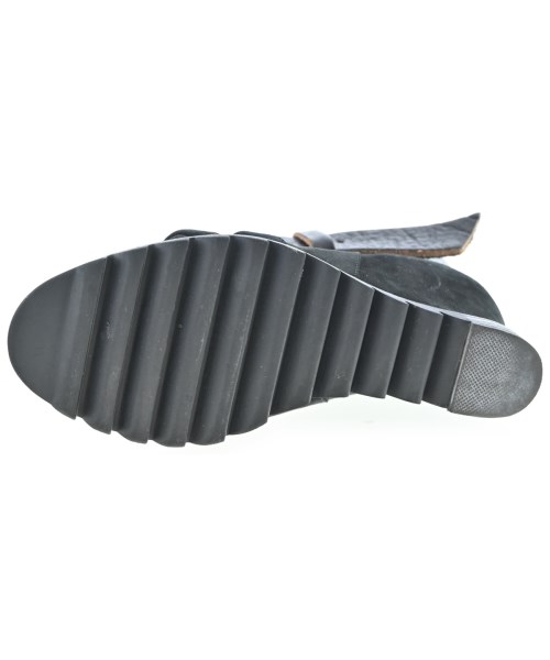 MIHARA YASUHIRO（ミハラヤスヒロ）サンダル 黒 サイズ:24.5cm レディース/2200654208021