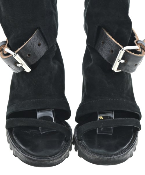 MIHARA YASUHIRO（ミハラヤスヒロ）サンダル 黒 サイズ:24.5cm レディース/2200654208021