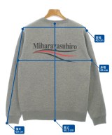 MIHARA YASUHIRO（ミハラヤスヒロ）スウェット グレー サイズ:F レディース/2200708135020