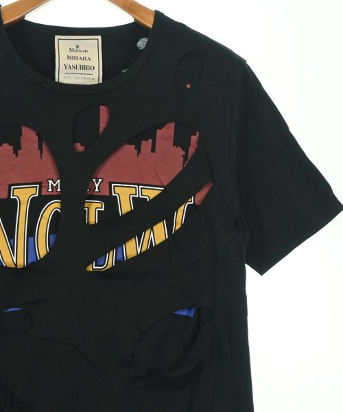 MIHARA YASUHIRO（ミハラヤスヒロ）Tシャツ・カットソー 黒 サイズ:44(XL位) レディース/2200687764013
