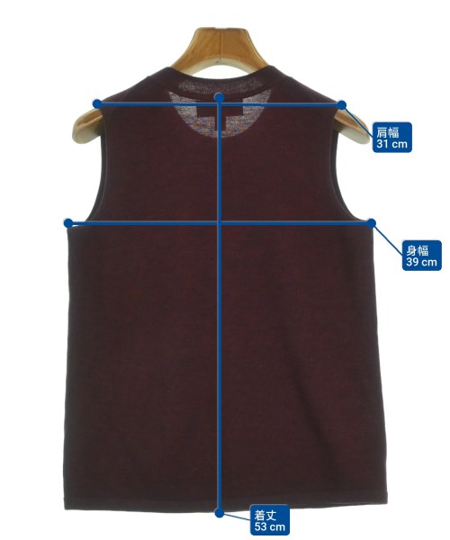 BANANA REPUBLIC（バナナリパブリック）ベスト 赤 サイズ:S レディース/2200615809298