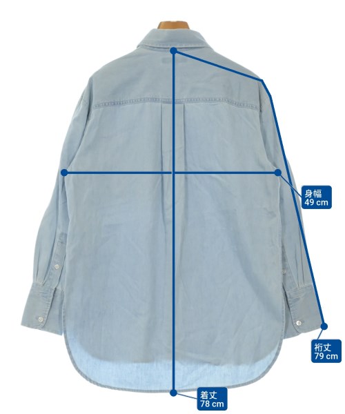 BANANA REPUBLIC（バナナリパブリック）カジュアルシャツ 青 サイズ:S レディース/2200632974122