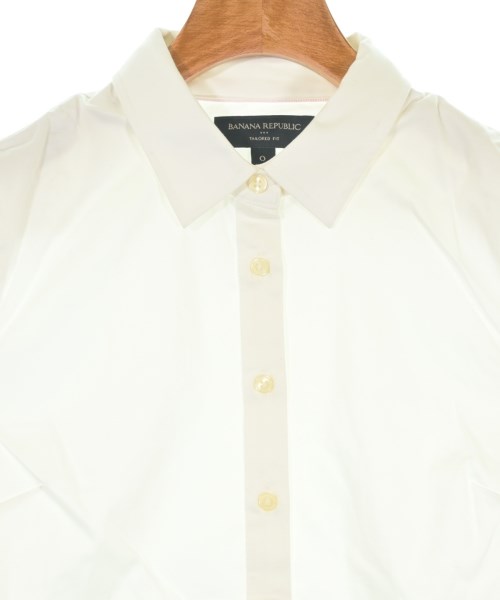 BANANA REPUBLIC（バナナリパブリック）カジュアルシャツ 白 サイズ:0(XS位) レディース/2200639661056