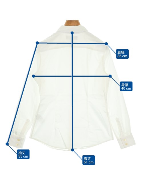 BANANA REPUBLIC（バナナリパブリック）カジュアルシャツ 白 サイズ:0(XS位) レディース/2200639661056