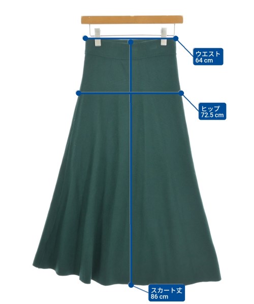 BANANA REPUBLIC（バナナリパブリック）ロング・マキシ丈スカート 緑 サイズ:XS レディース/2200627169052
