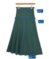 BANANA REPUBLIC（バナナリパブリック）ロング・マキシ丈スカート 緑 サイズ:XS レディース/2200627169052