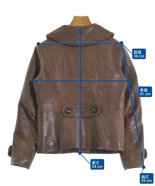 BANANA REPUBLIC（バナナリパブリック）ライダース 茶 サイズ:XS レディース/2200621942088