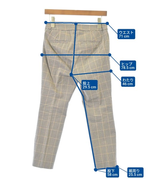 BANANA REPUBLIC（バナナリパブリック）スラックス ベージュ サイズ:2(M位) レディース/2200627139086