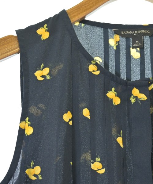 BANANA REPUBLIC（バナナリパブリック）ブラウス 紺 サイズ:M レディース/2200631328063